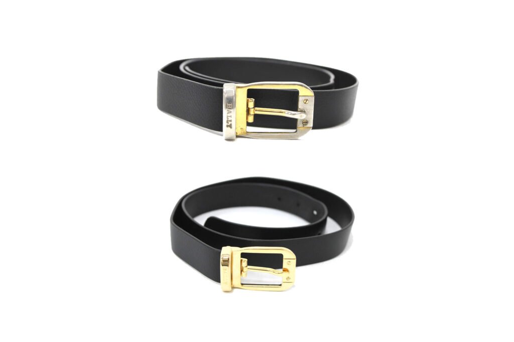 Bally Belt before after