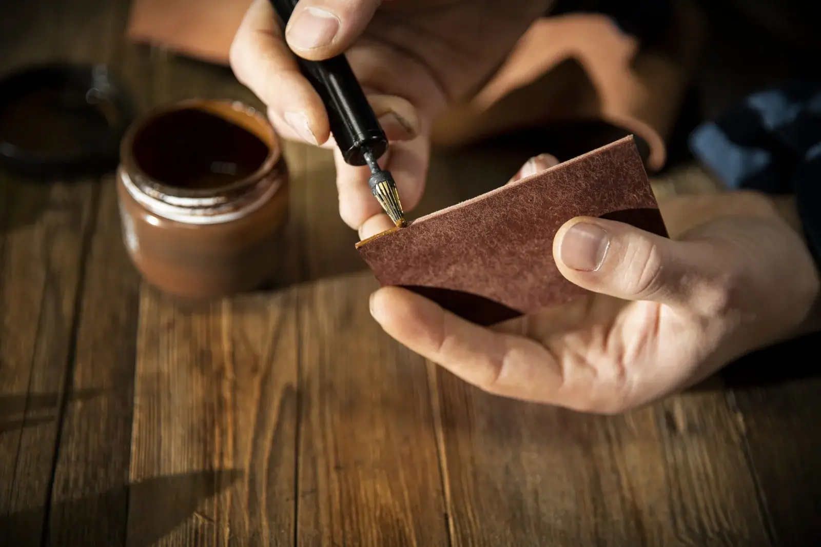 leather edge restoring - doctor uncle shoe & bag repair